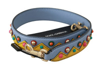 Dolce & Gabbana Dolce & Gabbana Blue Handbag Accessory Shoulder Strap Women's Leather