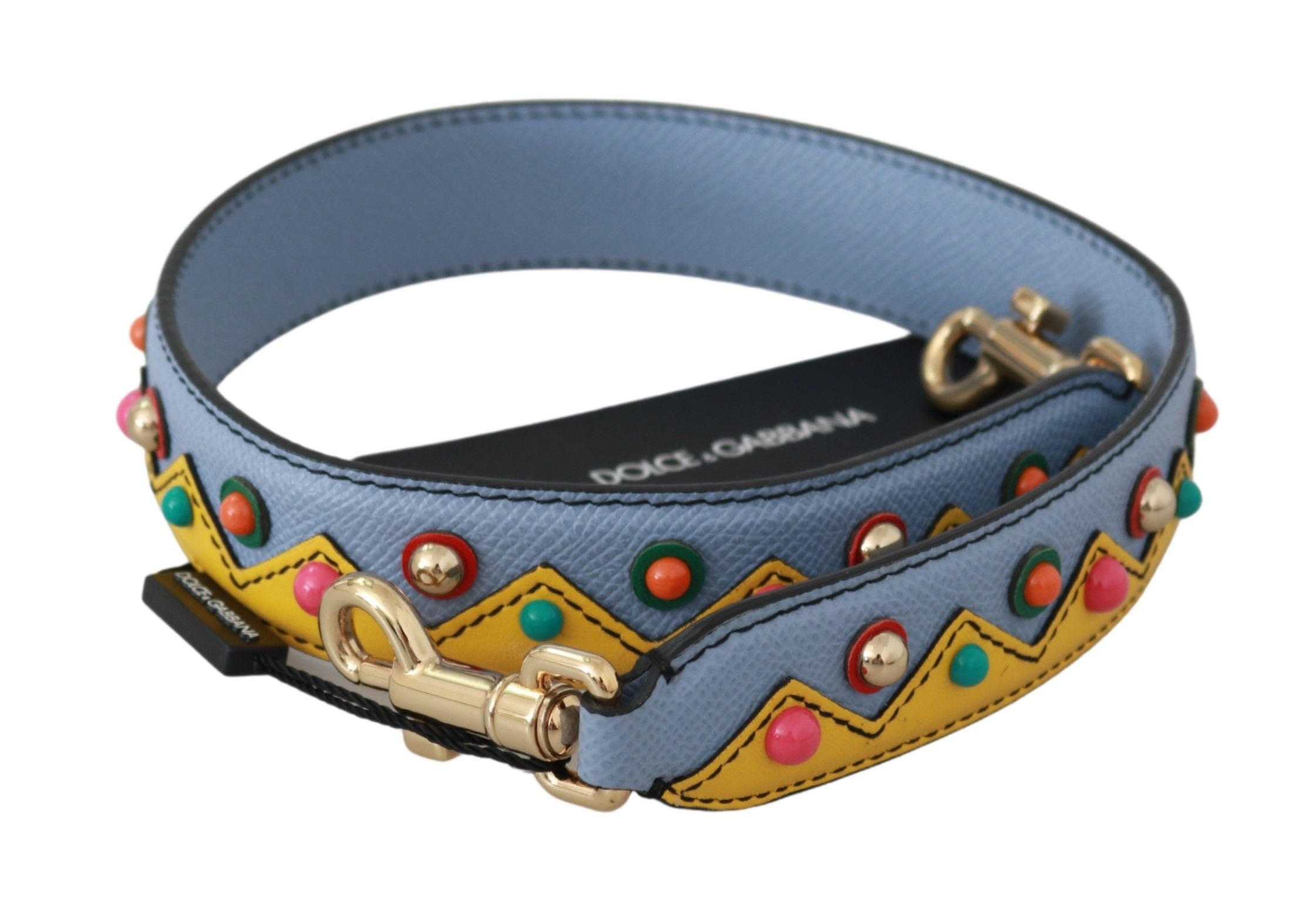 Dolce & Gabbana Dolce & Gabbana Blue Handbag Accessory Shoulder Strap Women's Leather