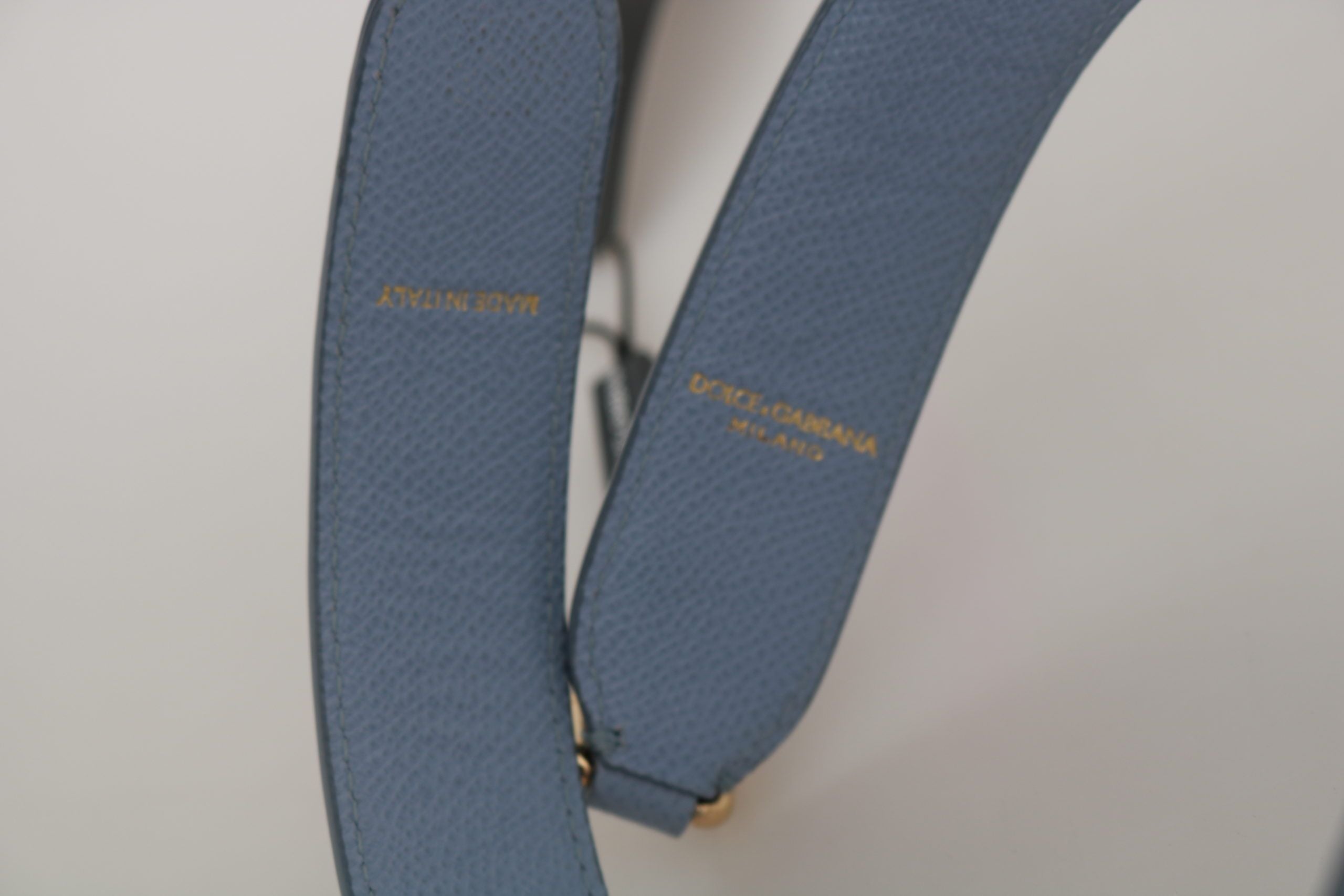 Dolce & Gabbana Dolce & Gabbana Blue Leather Handbag Accessory Shoulder Women's Strap