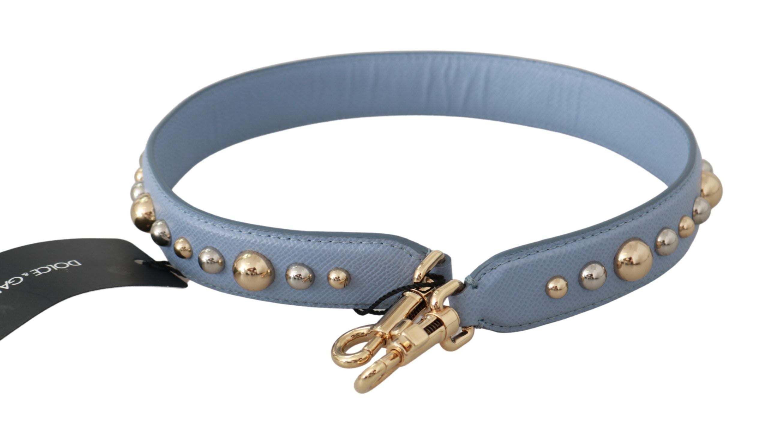 Dolce & Gabbana Dolce & Gabbana Blue Leather Handbag Accessory Shoulder Women's Strap