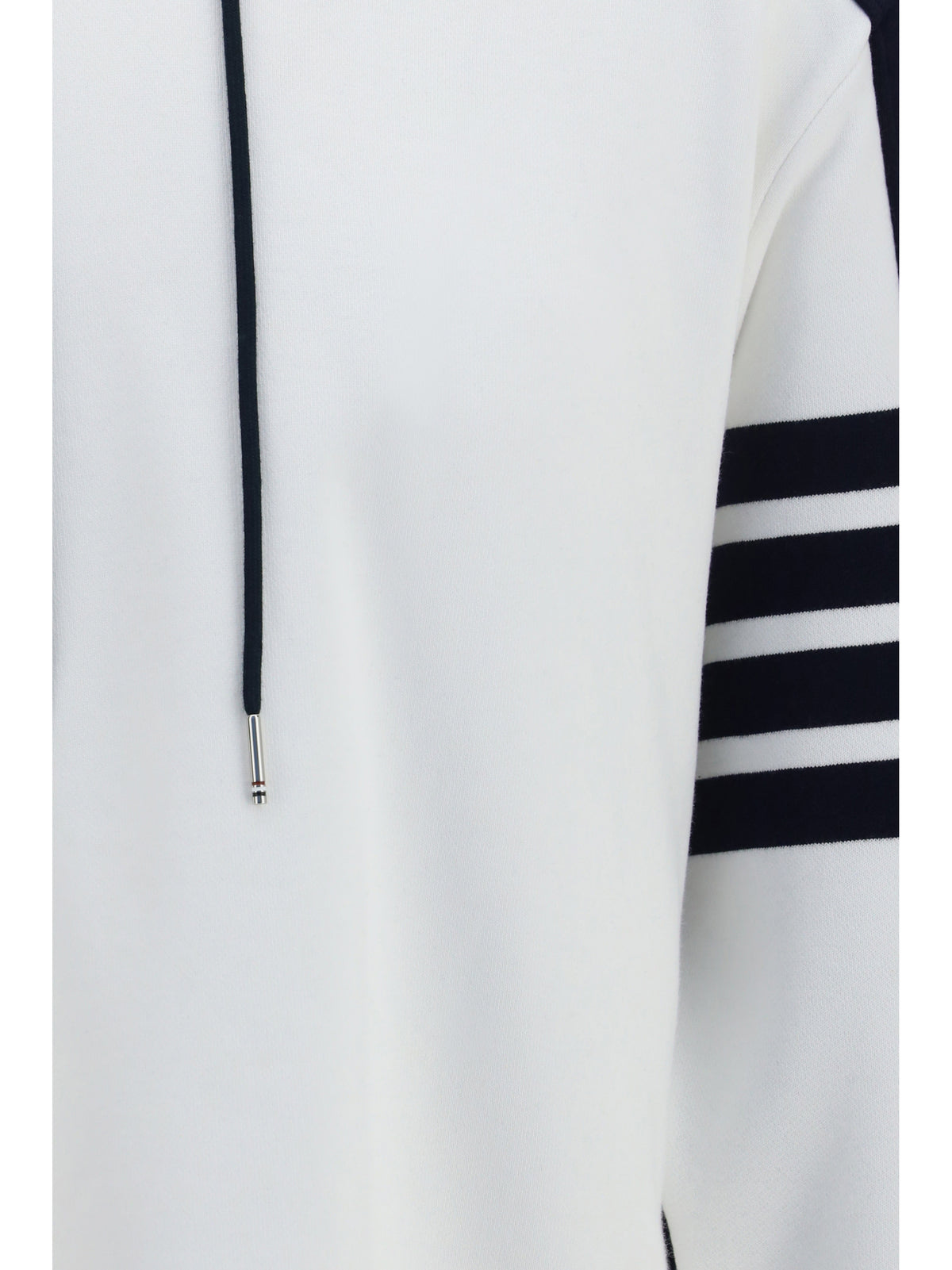 Thom Browne Men Loopback Colorblock Hooded Sweatshirt
