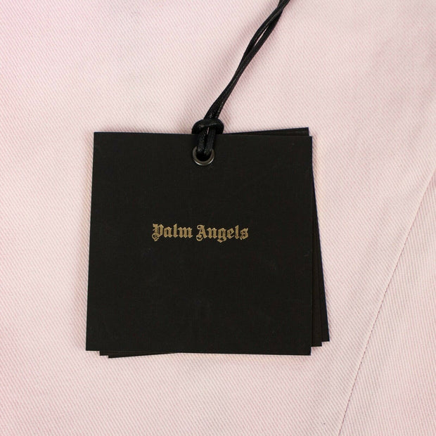 PALM ANGELS Pink Cotton Curved Seam Jeans