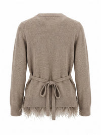 P.a.r.o.s.h. P.A.R.O.S.H. Women Cardigan With Feathers
