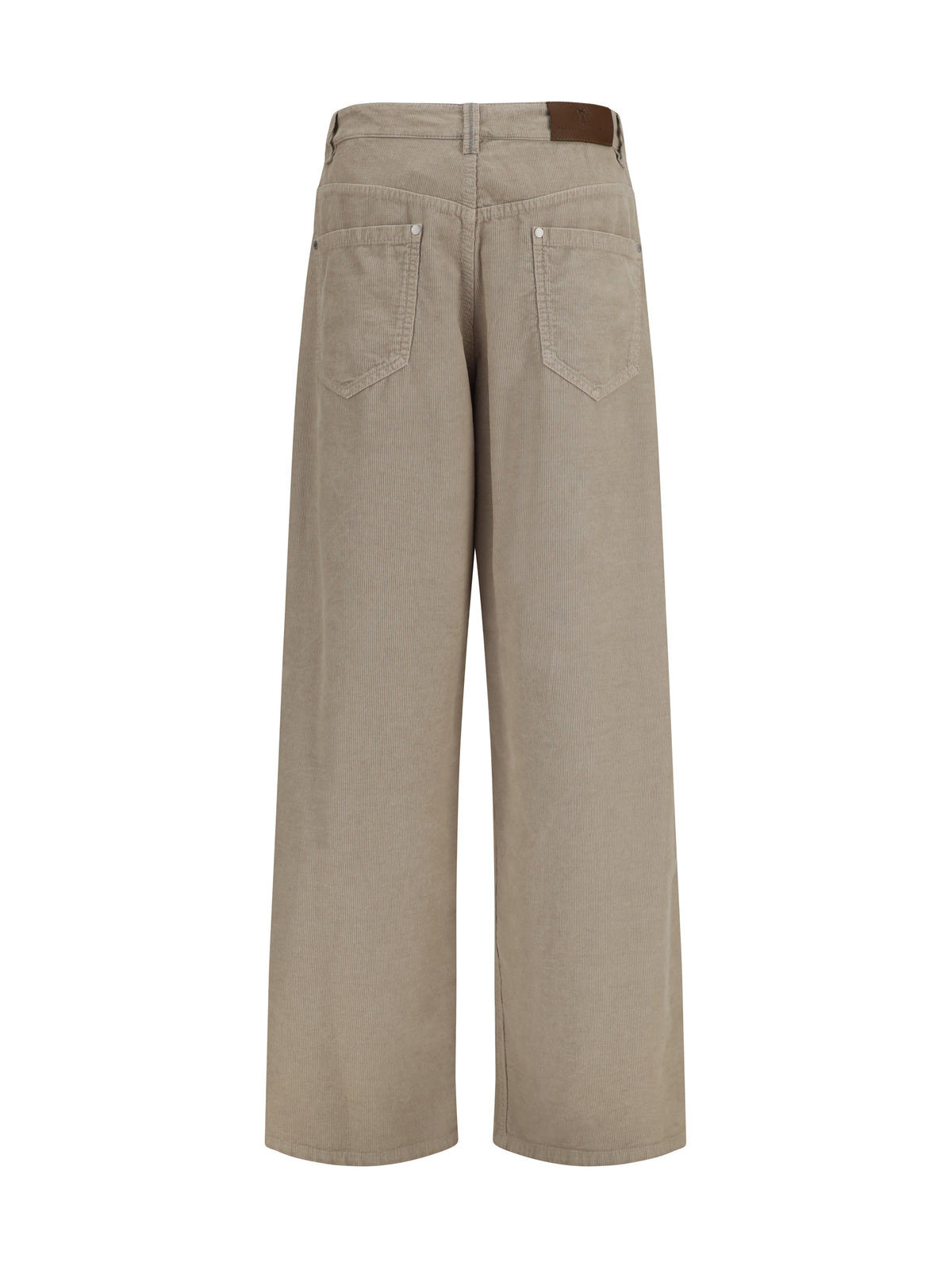 BRUNELLO CUCINELLI Brunello Cucinelli Women Straight-Leg Cotton And Linen Pants