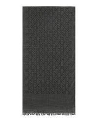Gucci Unisex-Adult GG Jacquard Pattern Knit Scarf
