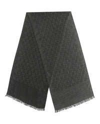 Gucci Unisex-Adult GG Jacquard Pattern Knit Scarf