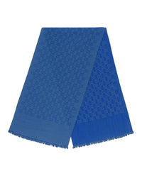 Gucci Unisex-Adult GG Logo Wool and Silk Scarf