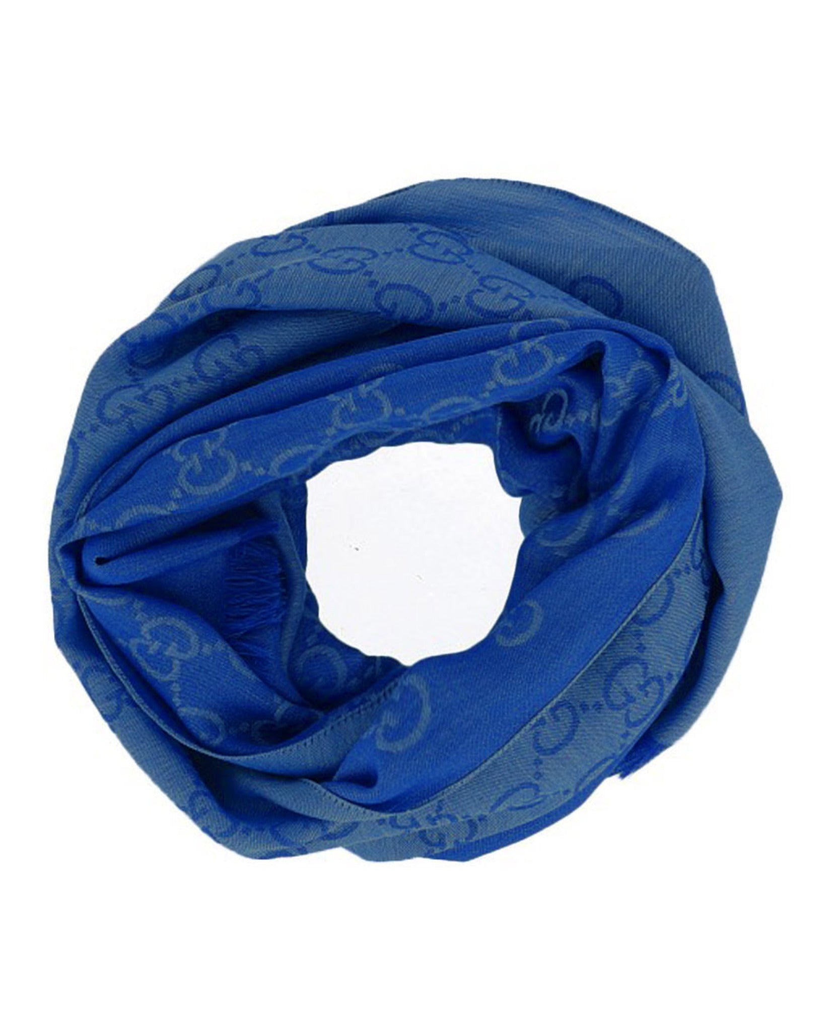 Gucci Unisex-Adult GG Logo Wool and Silk Scarf