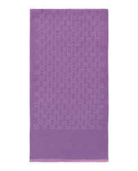 Gucci Womens Logo Monogram Scarf