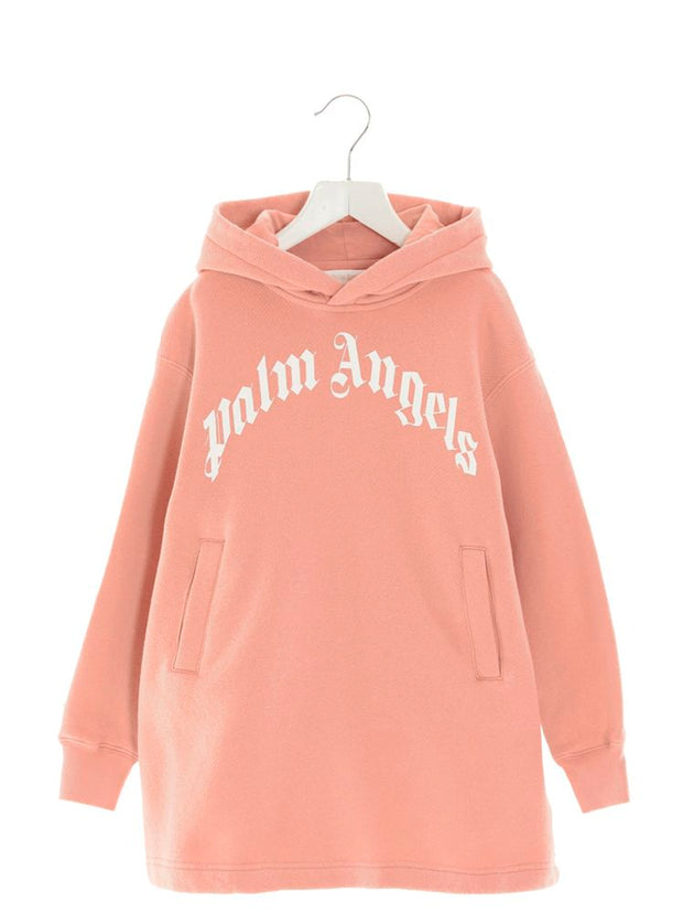 Palm Angels Kid's Pink Sweatshirt