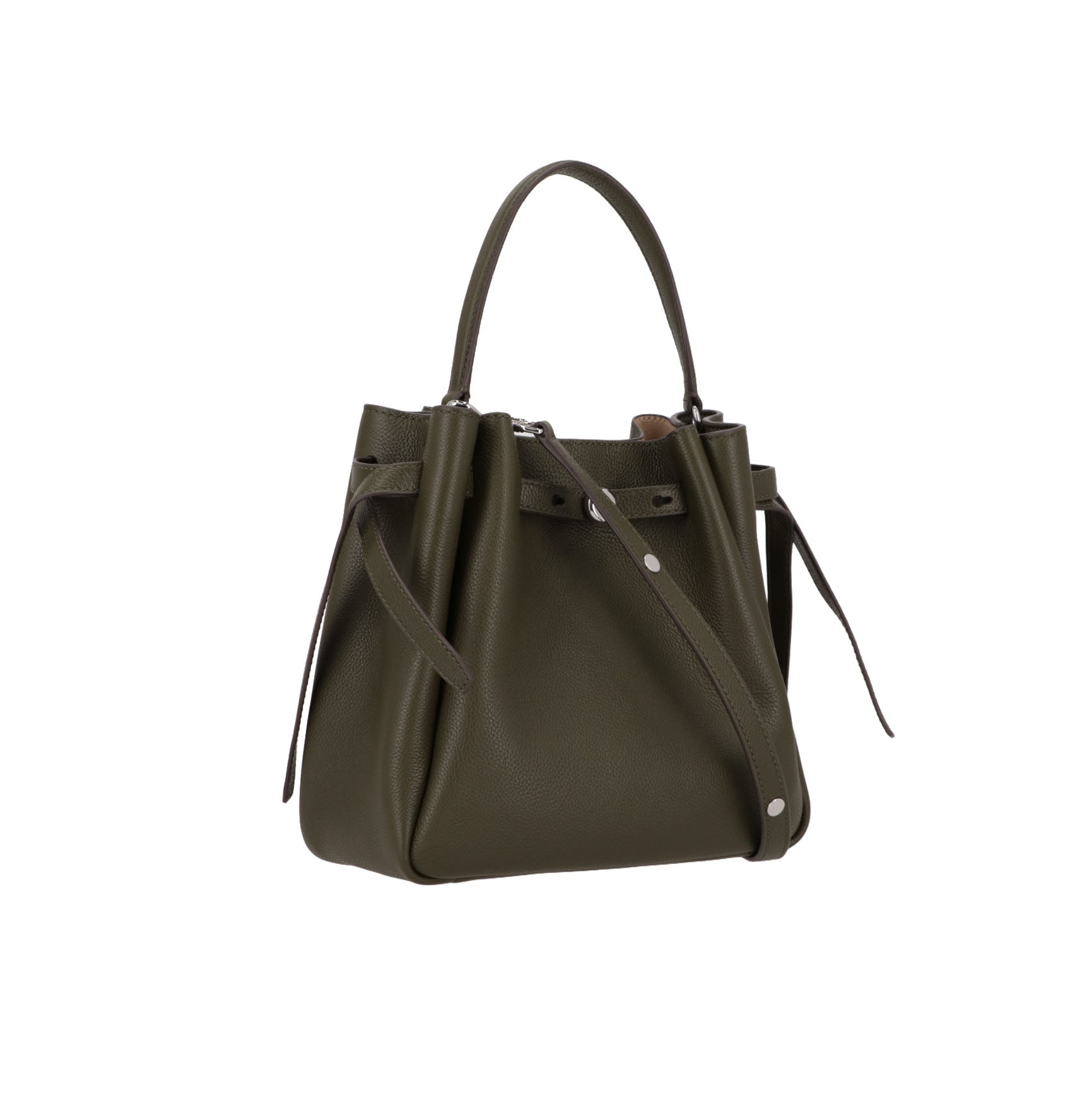 TORYBURCH Tory Burch Womens Dark Olive Shoulder Bag