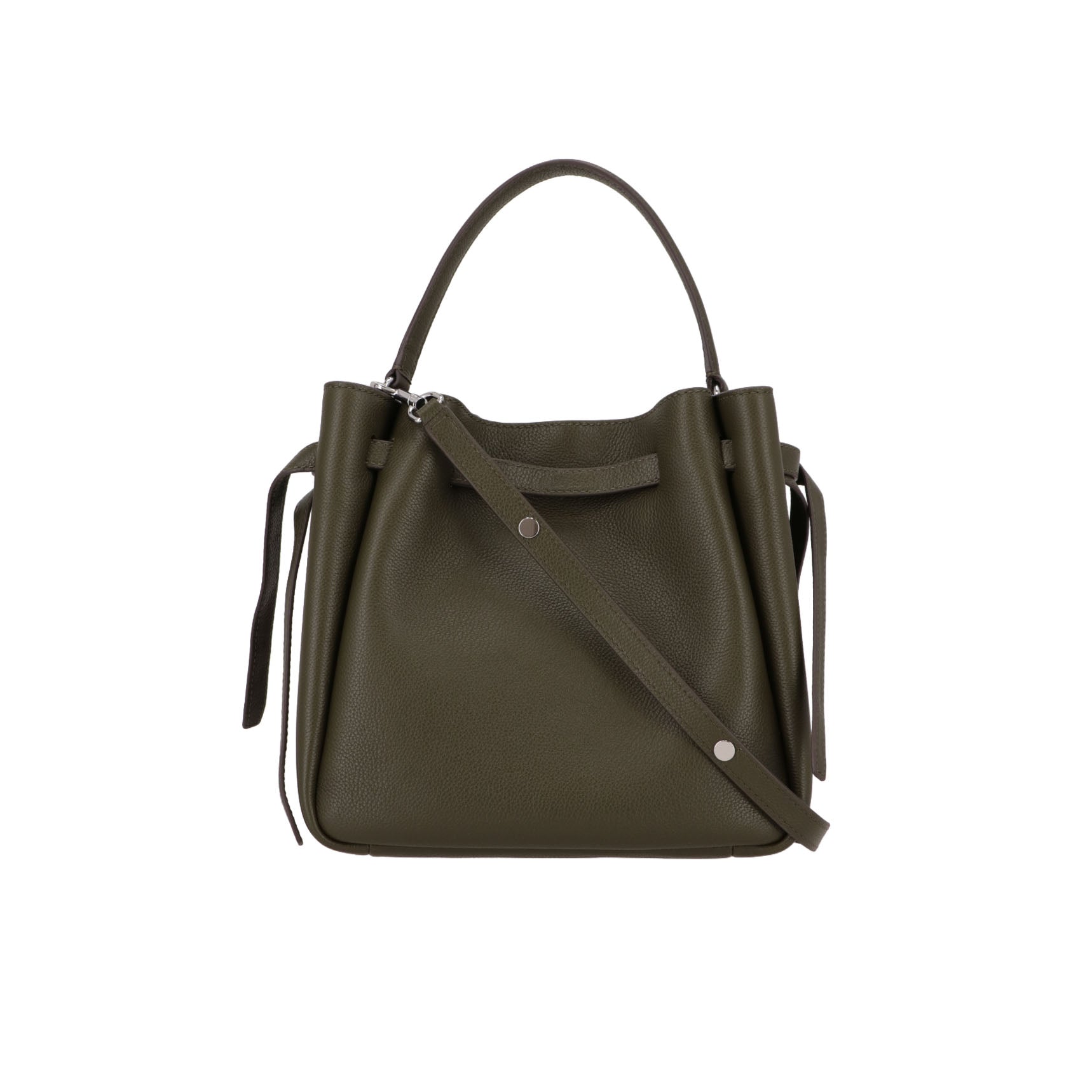 TORYBURCH Tory Burch Womens Dark Olive Shoulder Bag