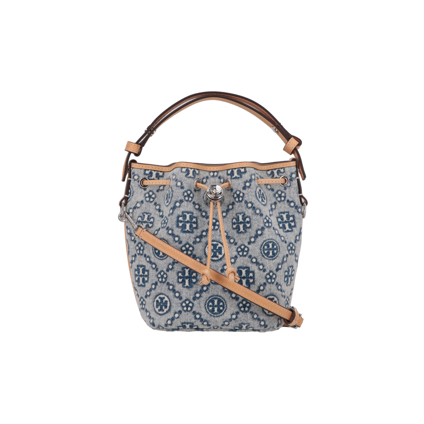 TORYBURCH Tory Burch Womens Powder Blue Shoulder Bag