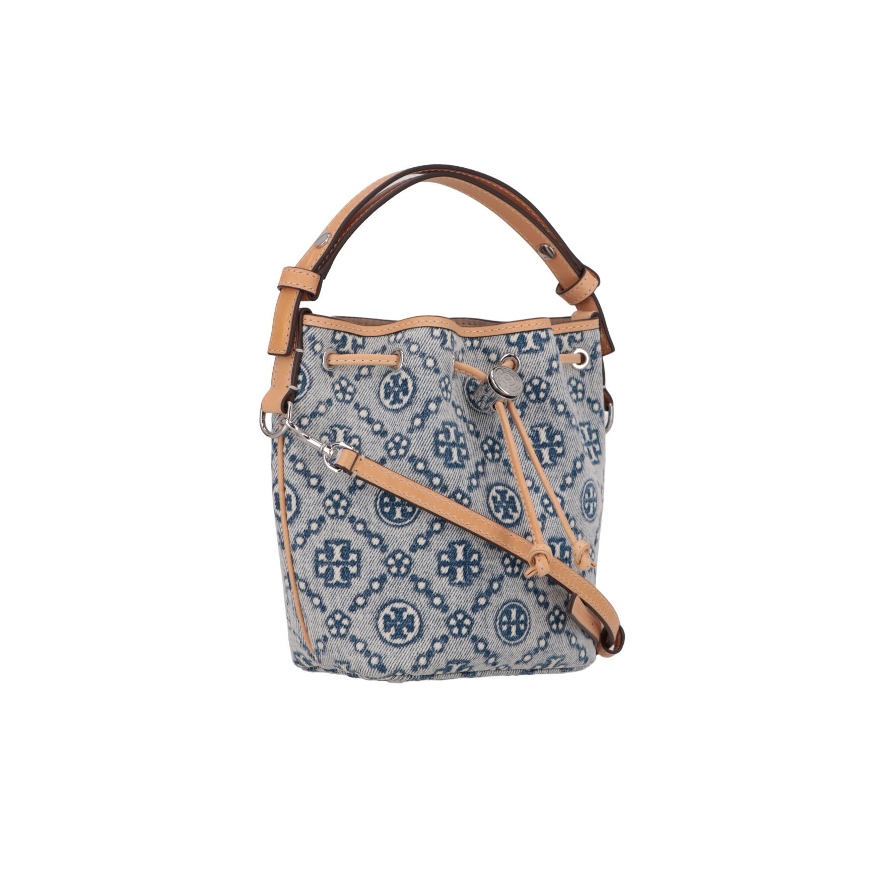 TORYBURCH Tory Burch Womens Powder Blue Shoulder Bag