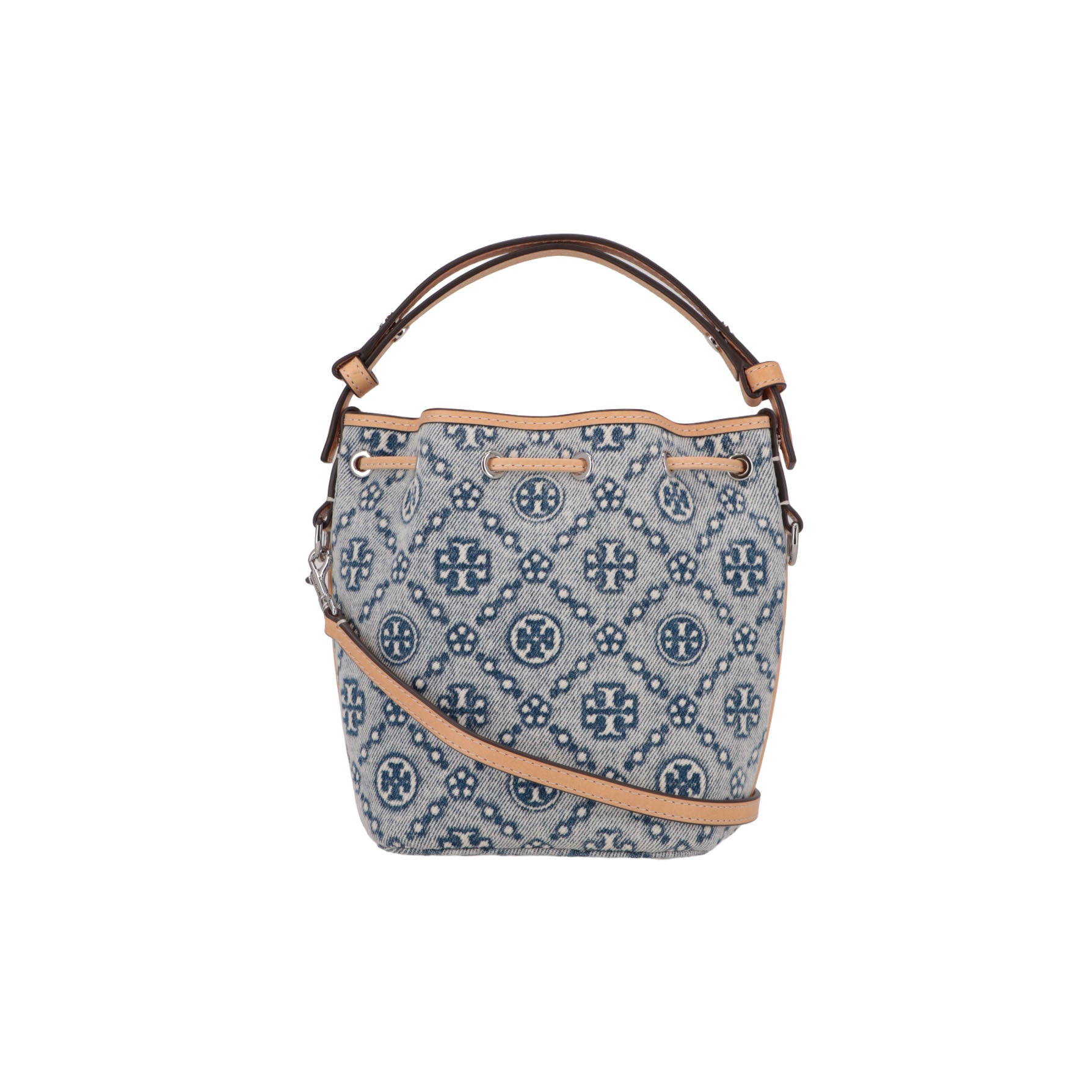 TORYBURCH Tory Burch Womens Powder Blue Shoulder Bag