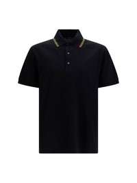 Gucci Men Cotton Piqué Jersey Polo Shirt