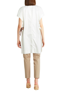 Herno Women Vest Gc000380D-13218 White
