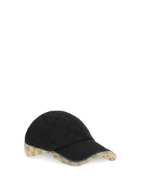 GUCCI Gucci Men Gg Cotton Fabric Baseball Hat