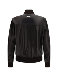 DOLCE & GABBANA Dolce & Gabbana Men Lambskin Jacket With Zip