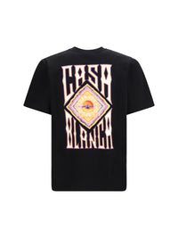 Casablanca Men Hermons Mirage Print T-Shirt