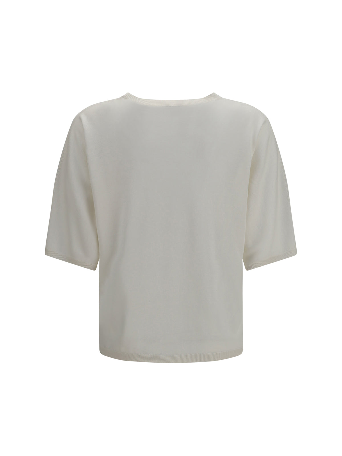 BRUNELLO CUCINELLI Brunello Cucinelli Women Short-Sleeve Cashmere And Silk Sweater