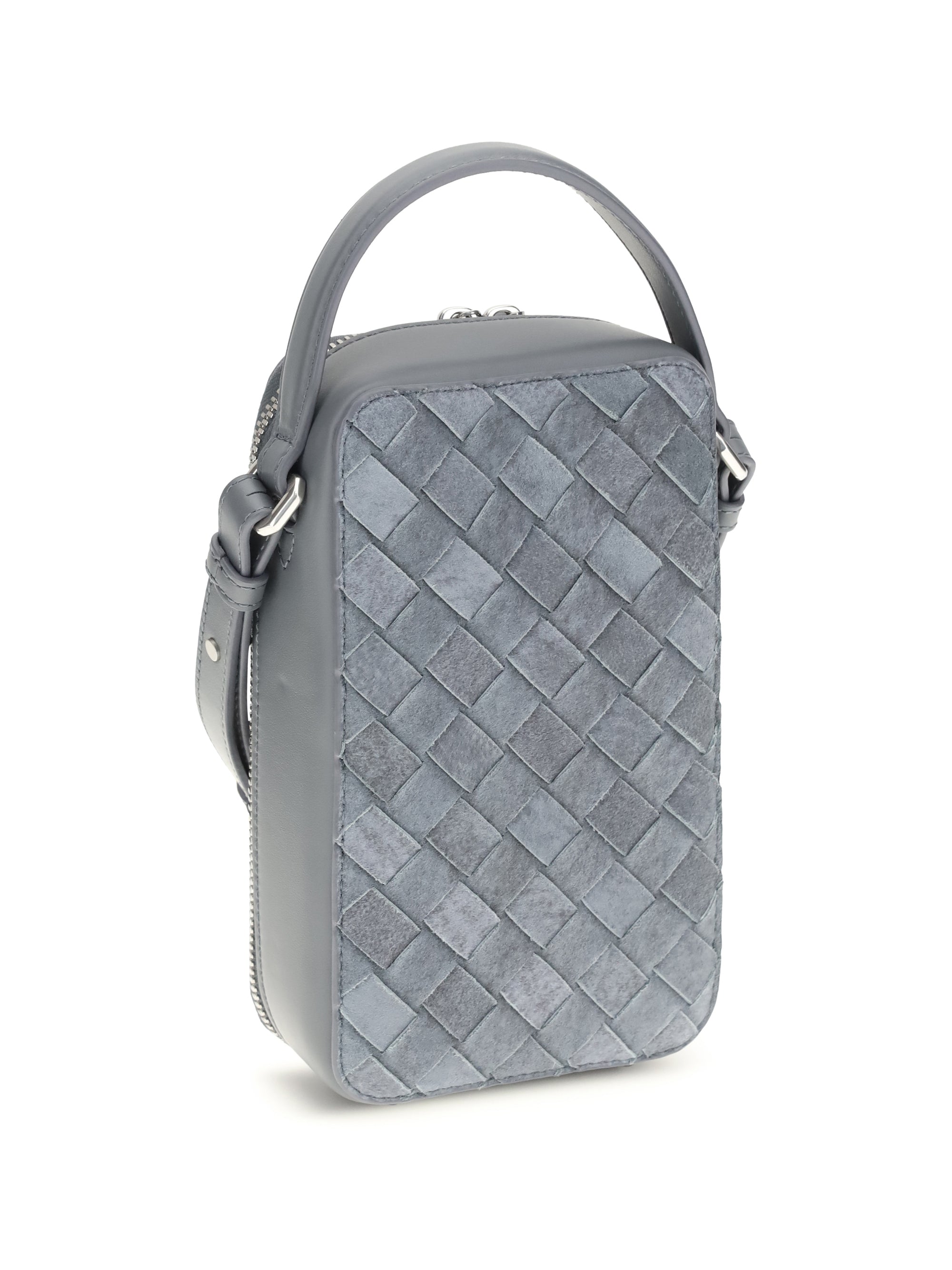 Bottega Veneta Men Woven Phone Case