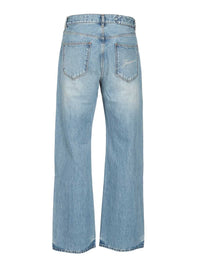 Jacquemus Men Straight Jeans In De-Nîmes Denim