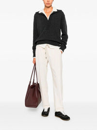 Brunello cucinelli Brunello Cucinelli Women Track Trousers Whit Monili