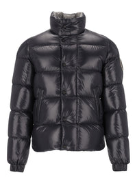 Moncler Men "Bendola" Short Down Jacket In Lacquer