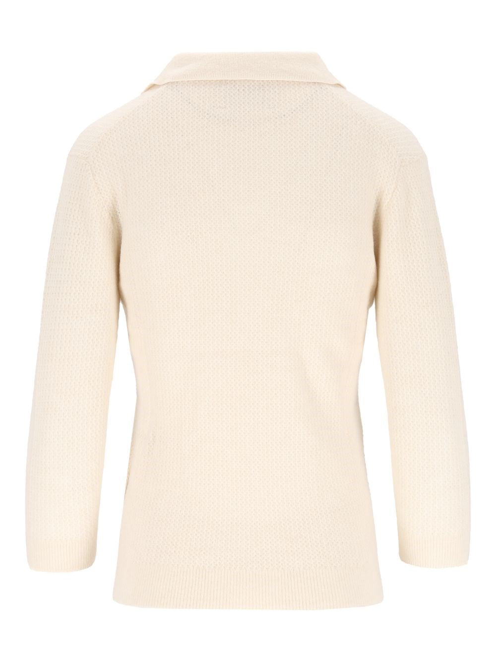 Marant Etoile Women "Nathalie-Gb" Blend Polo Sweater