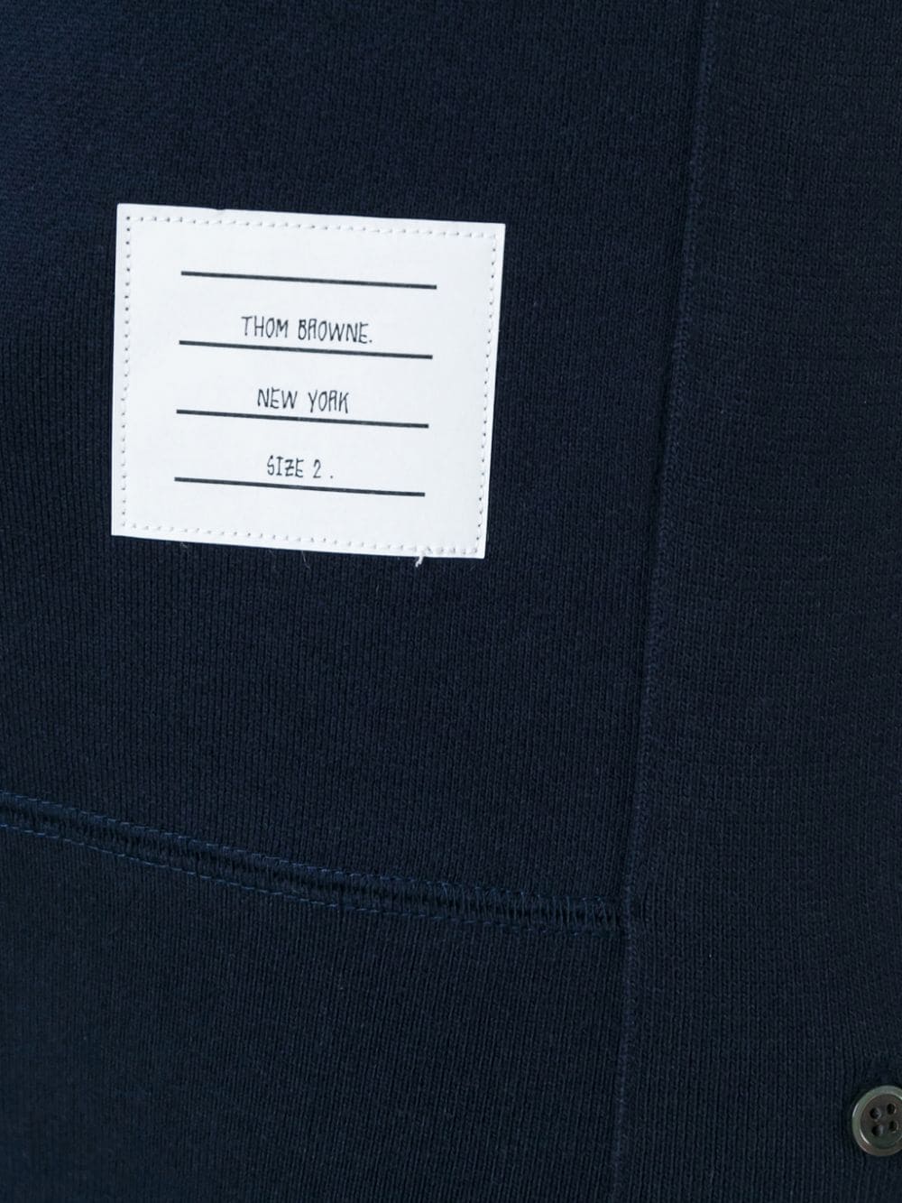 Thom Browne Men Sweatshirt With Striped Detail