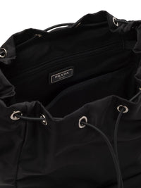 Prada Men Re-Nylon And Saffiano Leather Backpack