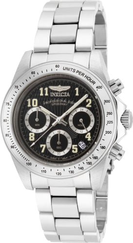 Invicta Men's Speedway Black Dial Watch - 17025