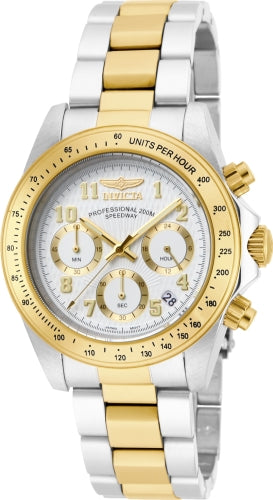 Invicta Men's Speedway White Dial Watch - 17026