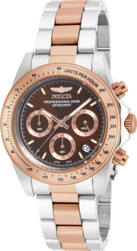 Invicta Men's Speedway Brown Dial Watch - 17029