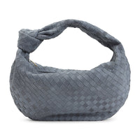 Bottega Veneta Jodie Intrecciato 15 Cloudy Suede Handbag Women