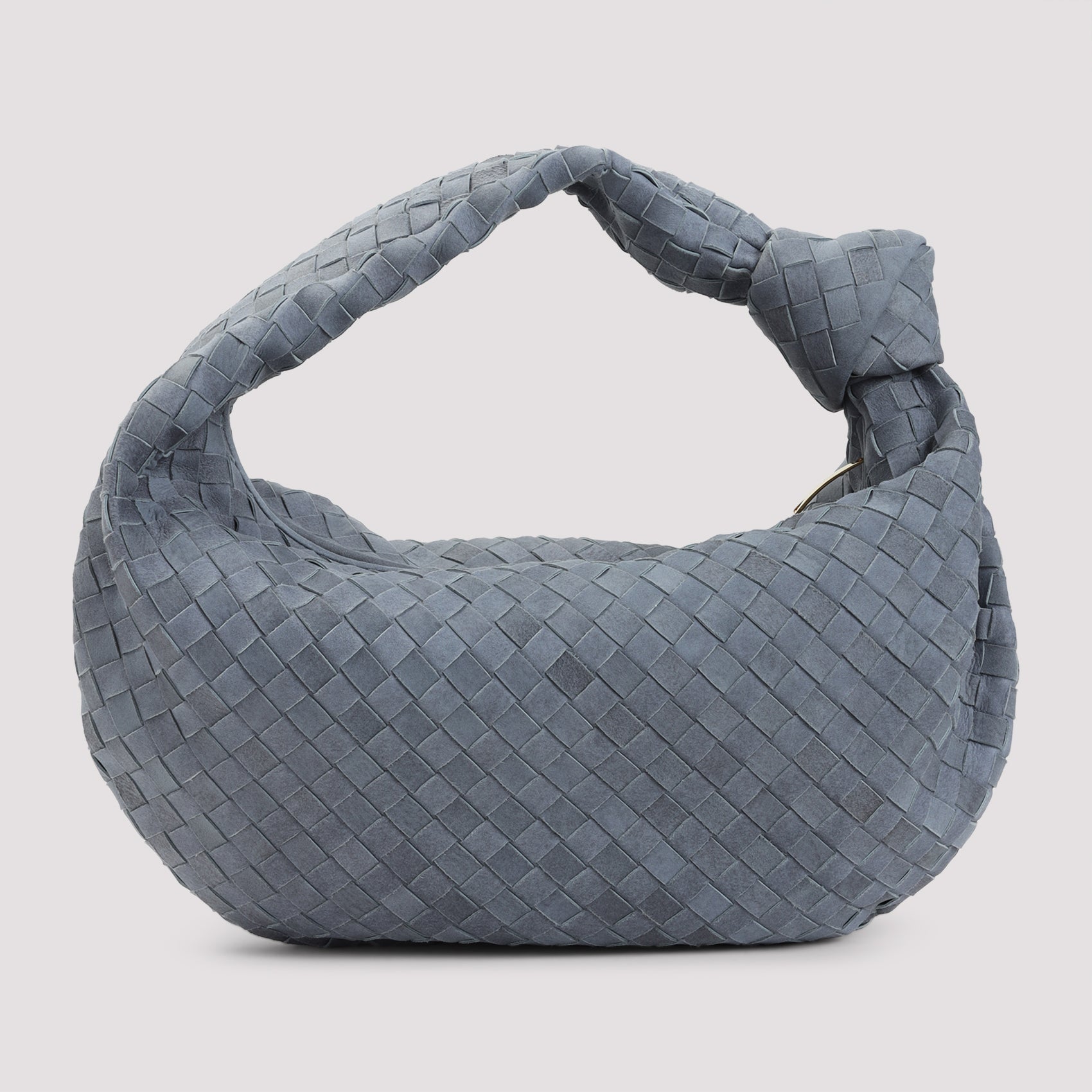 Bottega Veneta Jodie Intrecciato 15 Cloudy Suede Handbag Women