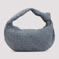 Bottega Veneta Jodie Intrecciato 15 Cloudy Suede Handbag Women