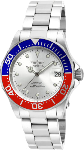 Invicta Men's Pro Diver Silver Dial Watch - 17041