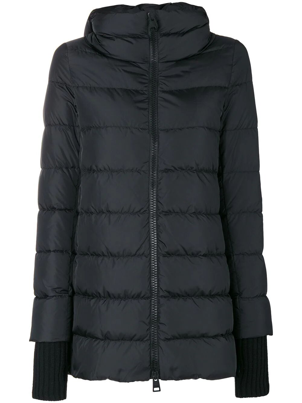 HERNO Hooded Zip-Up Padded Jacket Women