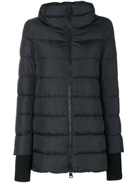 HERNO Hooded Zip-Up Padded Jacket Women