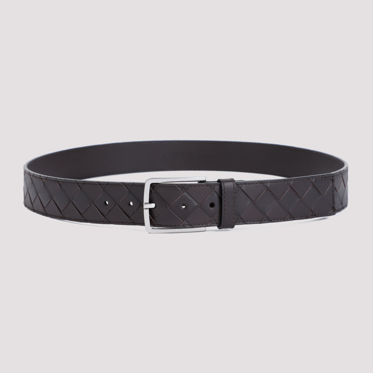 Bottega Veneta Intrecciato Leather Belt Men