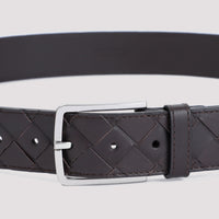 Bottega Veneta Intrecciato Leather Belt Men