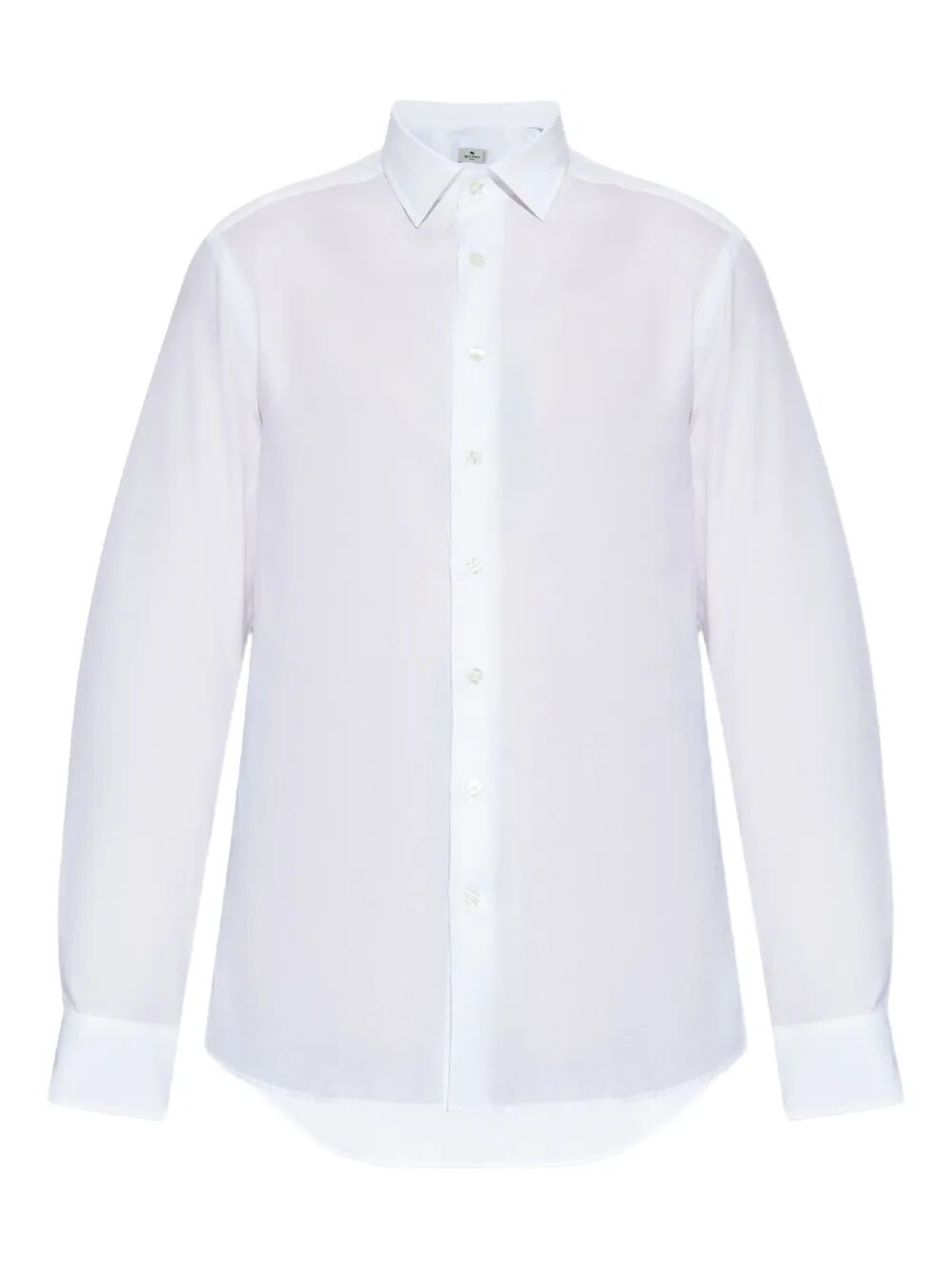 ETRO Etro Men Cotton Jacquard Shirt With Gecko Motif