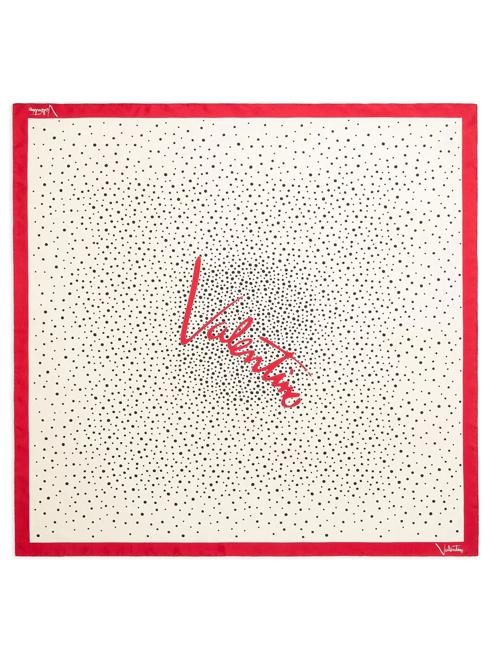 VALENTINO GARAVANI Little Stars Silk Scarf Women