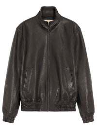 Valentino Garavani Men Valentino Leather Jacket
