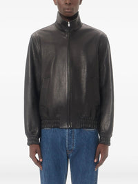 Valentino Garavani Men Valentino Leather Jacket