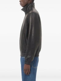 Valentino Garavani Men Valentino Leather Jacket
