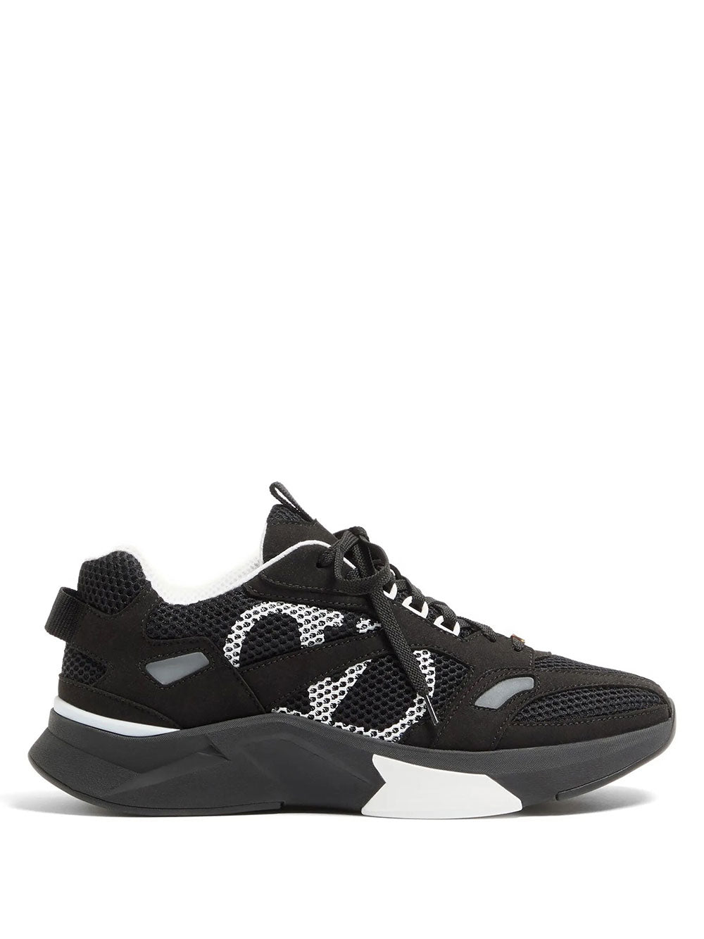 VALENTINO GARAVANI Demivee Sneakers In Mesh Fabric With Suede Inserts Women