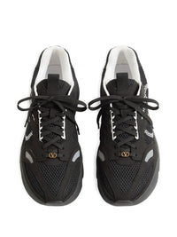 VALENTINO GARAVANI Demivee Sneakers In Mesh Fabric With Suede Inserts Women